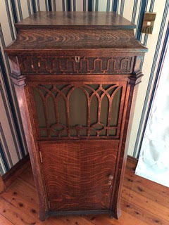 restored cabinet